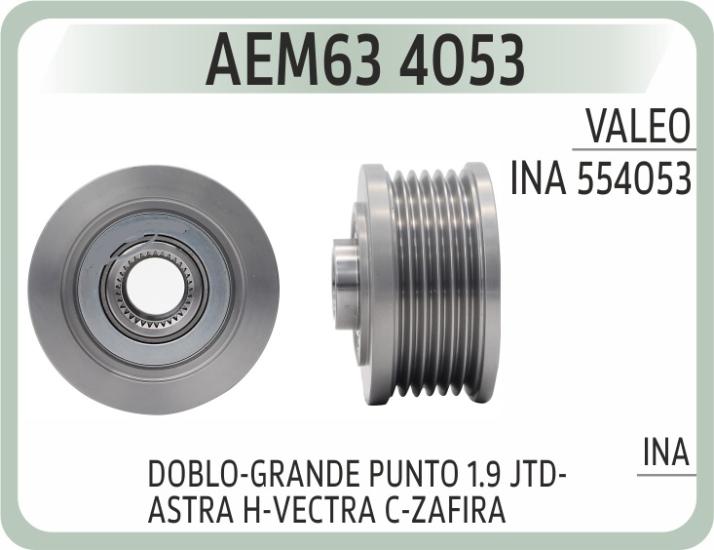 ALTERNATOR KASNAK DOBLO-GRANDE PUNTO 1.9 JTD-ASTRA